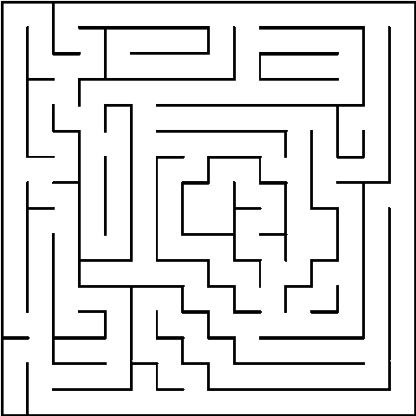 MicroMouse Maze Diagram