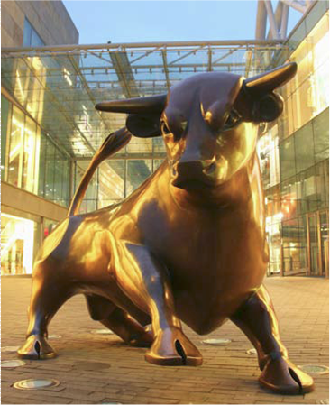 The bull at the Bullring